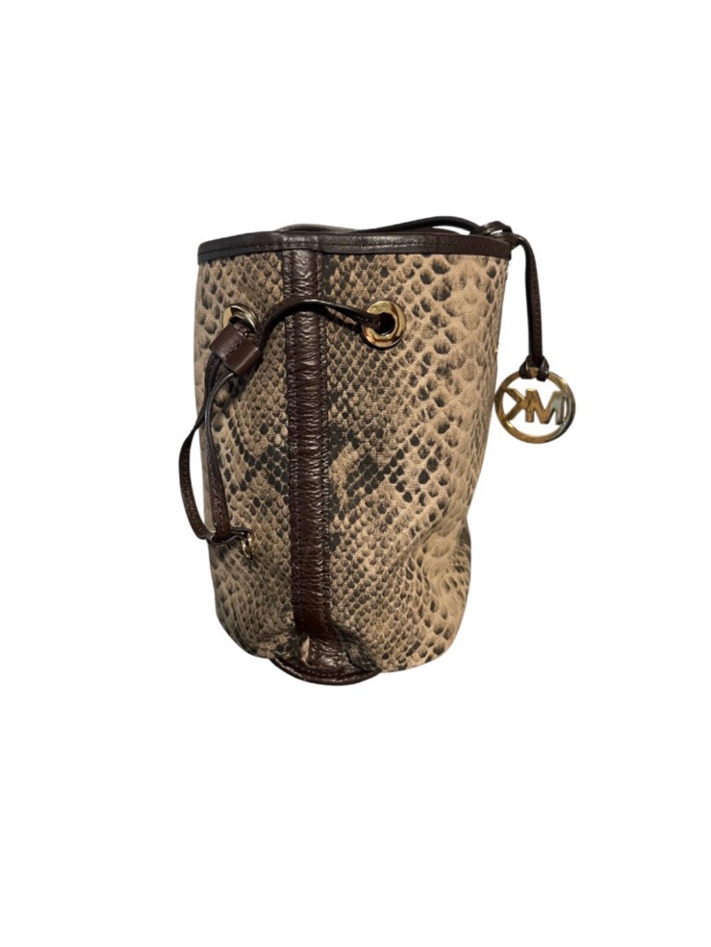 MICHAELMichael Kors Jet Set Reversible snakeskin to signature MK Tote - Picture 3 of 10